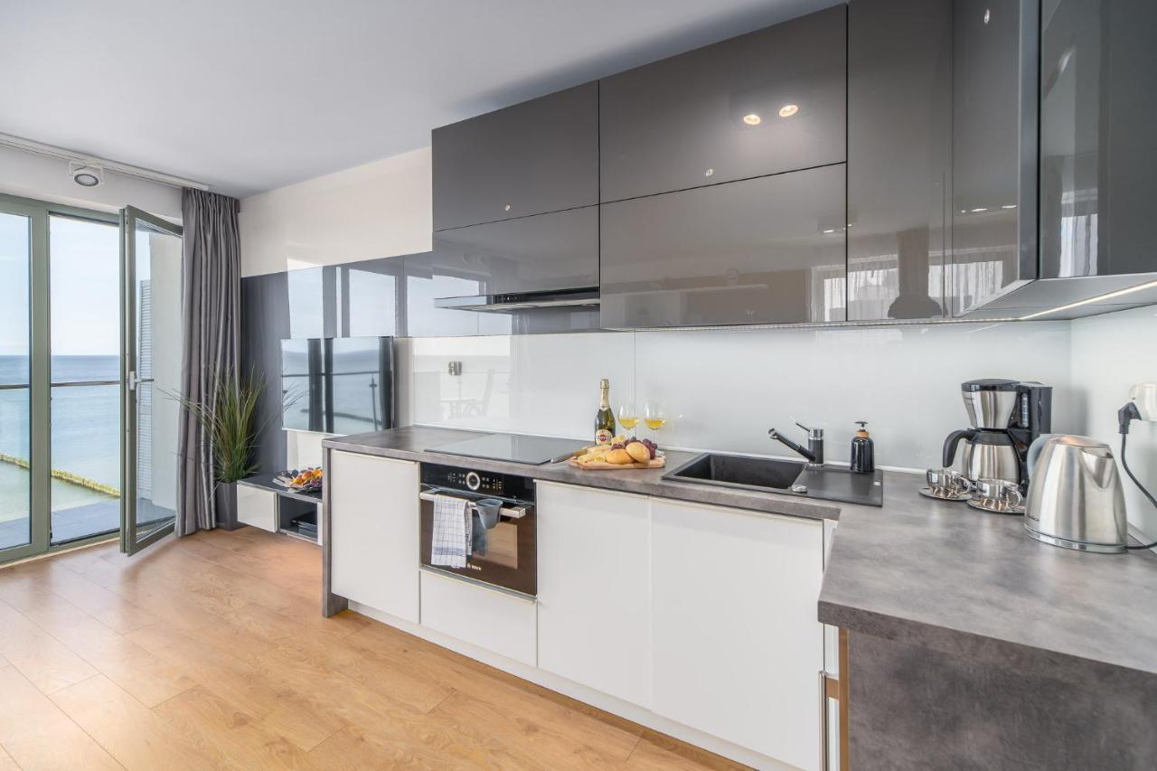 Na Klifie - Apartamenty Komfort, Widok Na Morze, Parking Устроне-Морске Экстерьер фото