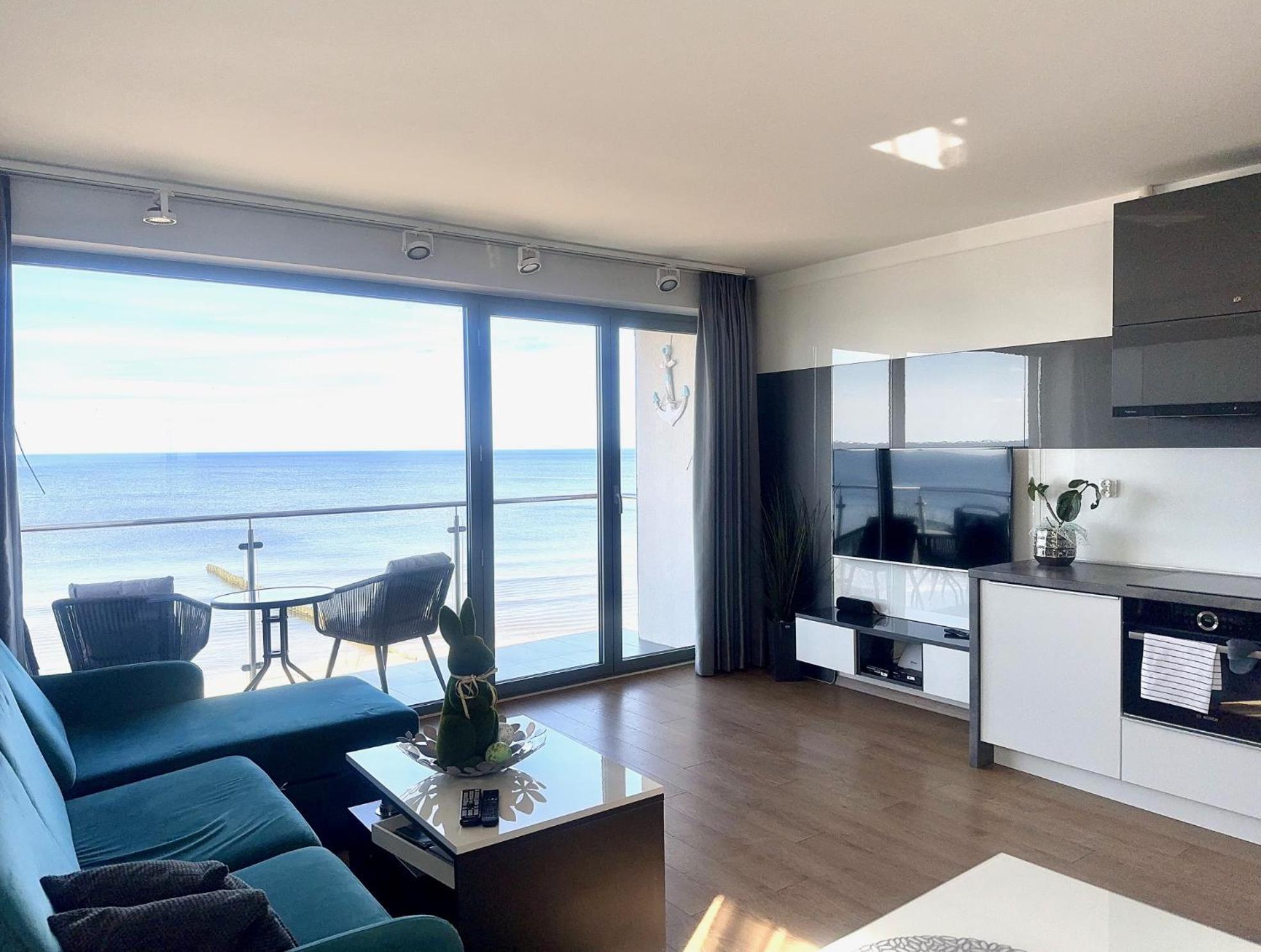 Na Klifie - Apartamenty Komfort, Widok Na Morze, Parking Устроне-Морске Экстерьер фото